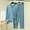 Light Blue Womens Clothes, variant on Limited Time Deal kttectoa Outfits for Women Womens Loungewear Set Womens Winter Pajamas Fall Outfits Solid Long Sleeve V-Neck Swing Drawstring Tops and Pants 2 Piece Outfits for Women