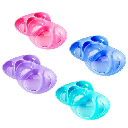 Tommee Tippee Section Plates, 2 Ct, (Colors will vary)