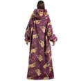 thumbnail image 3 of Wehilion Extra Long Wearable Blanket Hoodie for Women Men Adults Oversized Hooded Blanket Sweatshirt, Super Soft Warm Comfortable Giant Wearable Blanket Hoodie with Big Pocket, 3 of 5