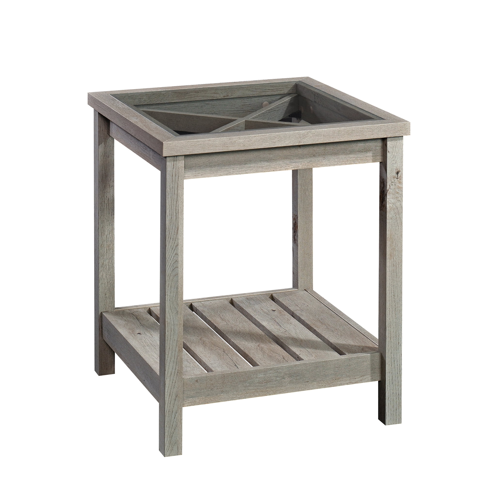 Sauder Cottage Road Collection Side Table, Mystic Oak Finish Walmart