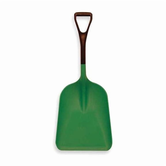 Remco Industrial Shovel,14 In. W,Green 6897SS