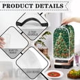 thumbnail image 3 of Yuyamidu Green Christmas Tree Blender Cover, Dustproof Kitchen Appliance Decorative Protector with Handle, Fits Stand Mixer Coffee Maker Juicer, 3 of 6