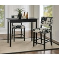thumbnail image 2 of Noah Black Cow Print Counter Stool, 2 of 5