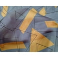 thumbnail image 4 of oneOone Silk Tabby Fabric Rectangle & Triangle Geometric Print Sewing Fabric BTY 42 Inch Wide, 4 of 4