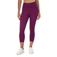 thumbnail image 3 of Reebok Women's and Women's Plus Highrise Everyday Capri Legging with 20" Inseam and Side Pockets, 3 of 4