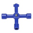 thumbnail image 4 of Llave de llave cruzada universal multifunción para puerta de armario de control eléctrico, 4 of 5