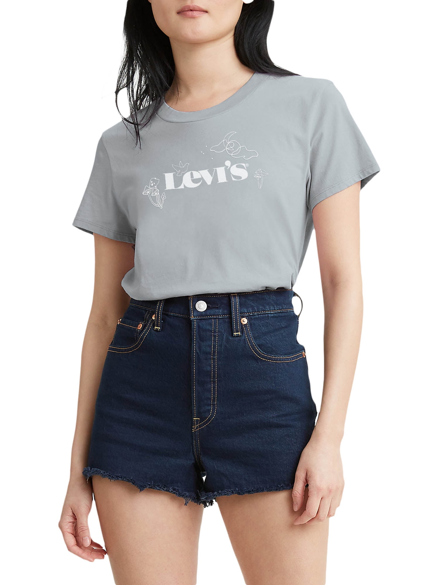 levi's t shirt women's size chart