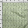 thumbnail image 3 of oneOone Georgette Viscose Mint Fabric Asian Block Print Sewing Material Print Fabric By The Yard 42 Inch Wide, 3 of 4