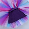 thumbnail image 5 of TiaoBug Kids Girls Princess Dress Fancy Costume Sleeveless Tutu Dresses with Headband, 5 of 7