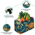thumbnail image 3 of Turtle Large Capacity Reusable Foldable Oxford Cloth Storage Basket Toy Basket Storage Box, 3 of 7