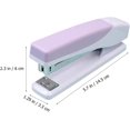thumbnail image 2 of shiyou-Desktop Stapler Large Capacity Stapler Reduced Effort Stapler Labor-Saving Stapler for Office Desk Accessories, Purple, 2 of 4