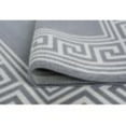 thumbnail image 2 of 3x8 Water Resistant, Indoor Outdoor Runner Rugs for Patios, Hallway, Entryway, Deck, Porch, Balcony or Kitchen | Outside Area Rug for Patio | Gray, Greek Key | Size: 2'7'' x 7'3'', 2 of 8