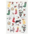 thumbnail image 2 of Now Designs Meowy Christmas Baker Tea Towels 3 Count, 3 CT, 2 of 8