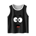 thumbnail image 1 of VEKDONE Tout-Petits Enfants Garçons et Mode Mignon Dégradé Imprimé Doux Sans Manches Bas Camisole, 1 of 6