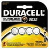 Duracell 2032 Duralock CR2032 Lithium Batteries 4 Pack