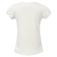 thumbnail image 2 of Richie House Girls' Short Sleeve T-shirt with Lace Covered RH1636, 2 of 2