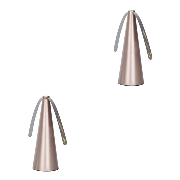 Repelente de chinches Cateissary para exteriores Barbacoa Ventilador de plagas Protector de alimentos Plata