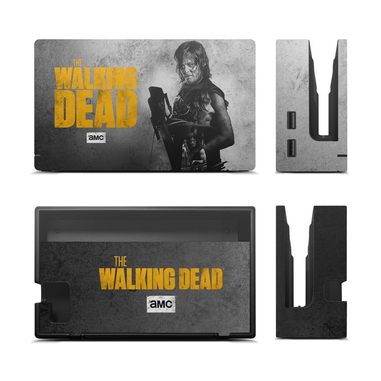 Head Case Designs Licenza Ufficiale AMC The Walking Dead Daryl Nascondersi Daryl Dixon Grafiche Vinile Sticker Gaming Pelle Adesivo Compatibile con Xbox One X Console And Controller Bundle
