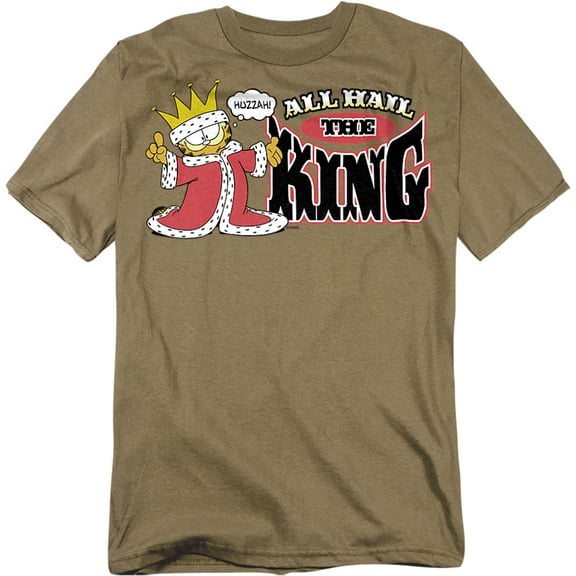 Garfield T-Shirt All Hail The King Unisex Graphic Tee For Men & Women
