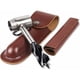 thumbnail image 1 of Taladro manual, taladro manual para carpintería Taladro manual con estuche de cuero para colonos Bushcraft Llave para trabajar la madera Taladro de madera para exteriores Taco de madera para acampar, 1 of 5