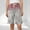 003 Multicolor, variant on Hvot&aat Women's Casual Bermuda Shorts Printed Home Shorts With Elastic Waistband Drawstring And Side Pockets