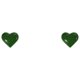 thumbnail image 1 of Pendientes de Corazón para Mujer Negro Rojo Verde Pendientes de Corazón Minimalista para Cumpleaños Navidad Regalo de Joyería, 1 of 4