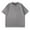 Dark Gray, variant on Mens Shirts Suede Short Sleeve Shirts for Men,Summer Solid Color Loose Fit Shirts Plus Size Crewneck Shirt Fashion Outdoor Shirts