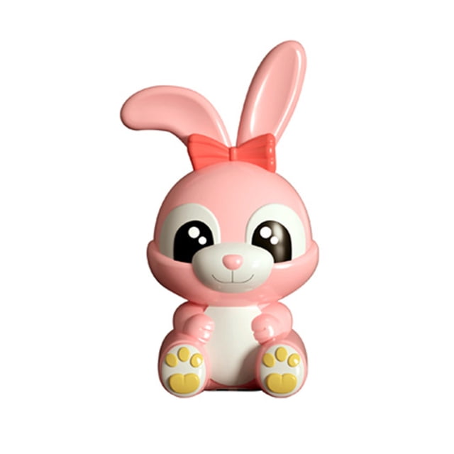 Pink Led Light Up Money Bank Piggy Bank With Coin Slot Plastic Savings Box For Kids Cute Decorative Room Ornament Requires Button Battery Included Size 22X8.6X7.6 Inch