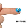 thumbnail image 4 of Sesame Street Cookie Monster Face Heart Shaped Planner Calendar Scrapbook Craft Stickers, 4 of 6