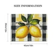 thumbnail image 2 of Chilfamy Lemons Print On Canvas Wall Decor for Bathroom and Bedroom, Ready To Hang Home Art Decor for Kitchen, Modern Wall Pictures 16x12in, 2 of 6