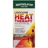 Mentholatum Lidocaine HEAT Pain Relieving Gel, Lidocaine + Heat Therapy to Ease Discomfort, 2.7 fl oz