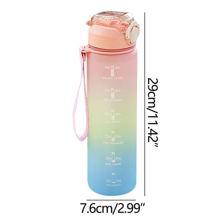 

Up to 50% Off Dvkptbk Sports Water Cup Male Large-capacity Student Water Bottle Fitness Cup Straw Kettle Outdoor 1L Super Large Space Cup