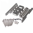 thumbnail image 1 of Reemplazo para 1/10 Rc Crawlers Axial SCX10 D90 D110 Soporte de montaje de caja de engranajes CNC de aleación de aluminio Advancent WJ3557-02, 1 of 7