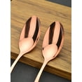 thumbnail image 5 of Wollet 99.9% Pure Copper Spoon, 18.5*3.6CM, 69g, Thick Copper Serving Spoon, Long Handle Spoon, 5 of 5