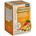 thumbnail image 2 of Twinings Superblends Immune Support+ Ginger & Mango Green Tea Bags - 16/Box, 2 of 3