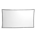 thumbnail image 1 of Projector Screen, 160-degree Viewable Range Projection Screen High Definition 16:9 White  For Home For Office 100 Inch 211x125cm, 1 of 8