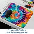thumbnail image 6 of Tie-Dye Mouse Pad for Laptop Wireless Mouse Home Office Travel, Portable & Washable, 6 of 7