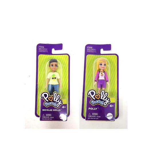 Bundle of 2 | Polly Pocket Impulse 3-inch Doll Collection | GKL28 & HDW45