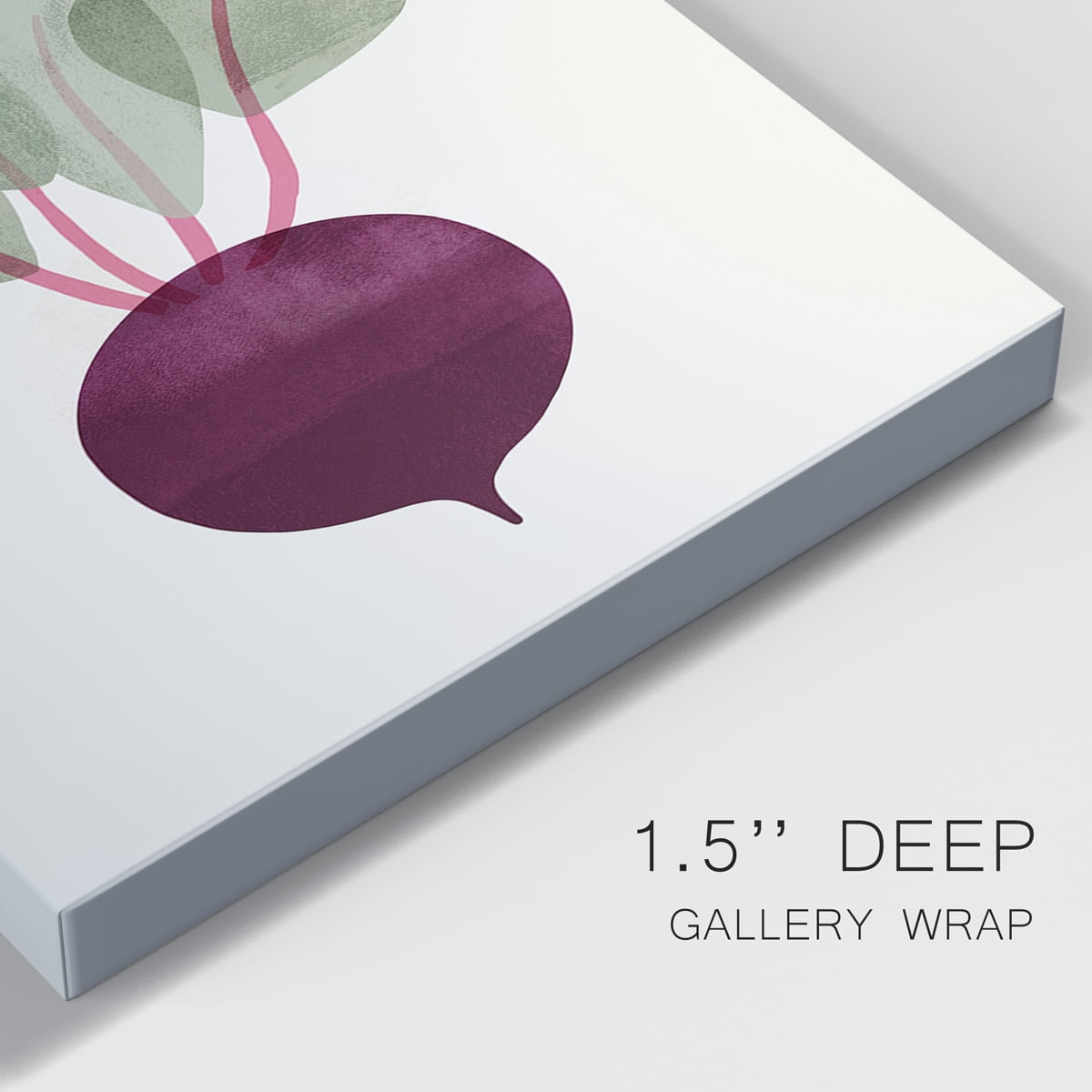 Organic Veg IX Premium Gallery Wrapped Canvas - Ready to Hang - 18 x 27 Each