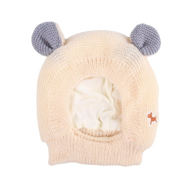 Gorra de gato, sombrero de gato, disfraz de perro, accesorio de fiesta, malla elástica, adecuado para mascotas, Beige