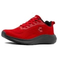thumbnail image 3 of Tenis Running Juvenil Walking Relax Charly Negro Rojo 22-29 rojo 27, 3 of 6