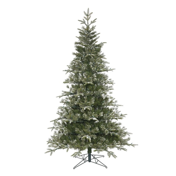 Vickerman 372944 - 10.5' x 80" Frosted Pasco Mixed Pine Christmas Tree (G153685)
