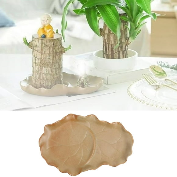 Xuewenshw Ceramic Brazilian Wood Pot (Plants Not Included) Brazilian Wood Pallet Brazilian Wood Tray Flower Pots Planters Tray Saucer For Brazilian Wood Bottom Ornament for Christmas Trees Elegant