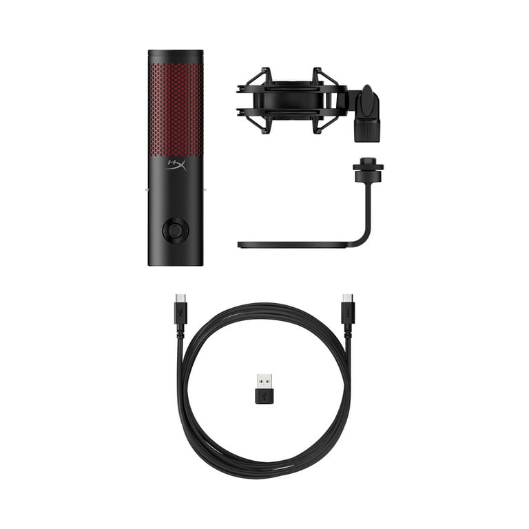 HyperX QuadCast 2 - USB Microphone for Gaming, Streaming and