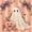 Orange 01, variant on Homewish Western Witch Twin Sheets for Kids, Vintage Spooky Halloween Moon Bedding, 3-Piece, 1 Flat Sheet, 1 Fitted Sheet and 1 Pillowcase