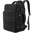 thumbnail image 1 of Mochila para portátil Hanples, unisex, negra, 16 pulgadas, 35 L, 1 of 9