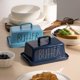 thumbnail image 4 of Mantequera Porcelana Grande con Tapa, 7.3 Pulgadas, Diseño E, 4 of 5