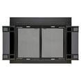 thumbnail image 3 of UniFlame "Connor" Bi-fold style Fireplace Doors with Smoke Tempered Glass, 3 of 9