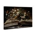 thumbnail image 2 of Stupell Industries Contemporary Antique Floral Open Book Canvas Art, 30 x 20, by Jacky Ngan, 2 of 8