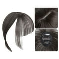 thumbnail image 6 of Gazechimp Bangs Clip Air Bangs Hairpiece Synthetic False Bangs for Party Cosplay Daily Use Black Brown, 6 of 8